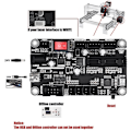Miniatyrbild 3 av 5: 2-axlig styrenhet Holografisk gravyr CNC GRBL-styrkort Offline-styrenhet USB-port Styrkort 2-axlig kontrollpanel