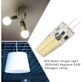 Miniatyrbillede 3 af 5: 10 stk. G4 LED-pære AC/DC12V-24V 3W LED G4-lys 20LED 360 strålevinkel lys 2835SMD erstatter 30W halogenlampe, kølig hvid