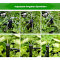 Miniatyrbillede 5 af 5: 100 stk Justerbare Slange Vandingsdrypper Automatisk Drypvandingssystem Mikro Sprinkler Drypper til Plante Drivhus DIY Have (13CM)