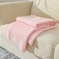 Miniatyrbillede 2 af 5: Vævet, åndbart tæppe - Perfekt tæppelag til sofa seng - Hjemmeindretning -A