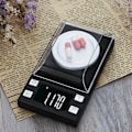 Miniatyrbild 4 av 5: Högprecisions digital elektronisk våg 0,001g, bärbar med LCD-display, perfekt för att väga smycken, guldtabletter, etc. (kapacitet 50 g och noggrannhet