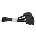 Pikkukuva 5 / 5: 18AWG 3x8-nastainen PCI-E - 12-nastainen 5.0 12VHPWR-liitin Ampere RTX 3060Ti 3070 3080 GPU:n virtajohdolle