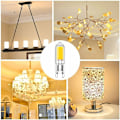 Miniatyrbillede 3 af 5: 5 stk. 2W G9 Kapsel Base COB LED Pære 220V 200 Lumen 10W-20W Halogen Pære Equivalent til Lysekrone Skrivebordslampe Væglampe Varm Hvid 3000K [Energi Kl