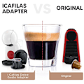 Miniatyrbild 5 av 5: 2X Kaffe Kapsel Adapter Konverteringshållare Passar för GENIO S PICCOLOXS EDG466 EDG606 EDG305 MINI ME KP7