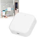 Miniatyrbild 2 av 5: Smart dörrlås, fingeravtryckslås, fjärrkontroll, realtidslarm, smart WiFi-gateway för hemmet