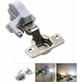 Miniatyrbilde 1 av 5: LED-skaplys, skaplys, nattlys for skap, hengsel LED-sensorlys, universal hengsellampe, 8 stk HIASDFLS