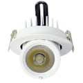 Miniatyrbilde 2 av 5: LED Elefantstamme Lys Blomstring COB Spotlight Innebygd Nedfelt Taklampe 360 Grader 20W