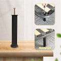 Miniatyrbillede 4 af 5: 4 stk. Metal Møbelben, Justerbar Højde 20-22 cm, Robust Sengsramme Lameller