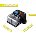 Miniatyrbillede 2 af 5: 200A Afbryder Resetbar Afbryder 200 Amp Resetbar Afbryder Manuel Reset Men