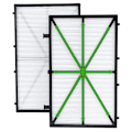 Miniatyrbilde 2 av 5: Reservedeler til DOLPHIN M400, M500 - Ultrafint filterpanel Del 9991432-R4