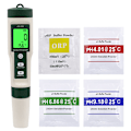 Miniatyrbillede 1 af 4: Elektronisk PH-tester, 10 i 1 Swimmingpool Vandtester med Baggrundsbelysning, PH/TDS/S.G/EC/ORP/H2/Salinitet/Temperatur/Frugtbarhed af næringsopløsning/㏁