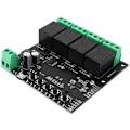 Miniatyrbillede 1 af 5: 4CH Tuya WiFi Switch Modul Relæ Smart Life APP Fjernbetjening Timer til Hjemmet