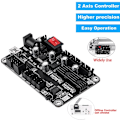 Miniatyrbild 2 av 5: 2-axlig styrenhet Holografisk gravyr CNC GRBL-styrkort Offline-styrenhet USB-port Styrkort 2-axlig kontrollpanel