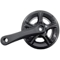Miniatyrbild 2 av 5: Enkelhastighetscykel vevparti 32T hopfällbar elcykel vevparti aluminiumlegering 127MM lock cykeltillbehör