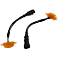 Miniatyrbillede 2 af 5: 3 stk. LED Grill Kørelys, Forlygte Kofanger Grill LED Lys Til 2004-2014 & 2014-op /f250 (gr