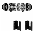 Miniatyrbillede 3 af 5: (Sort) Garage Ski Rack - 2 Akryl Ski Display Stativer - Et Must-Have for Sportsentusiaster, Indendørs Ski Opbevaring, Velegnet til Soveværelse, Hjem, Butik