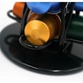 Miniatyrbillede 5 af 5: Nespresso Kapselholder, 360 Graders Drejelig Nespresso Kaffeekapselholder, Sort Nespresso Kapsel Dispenser Rækkevidde 40 Stk, Nespresso Kapsel