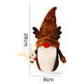 Miniatyrbilde 2 av 5: Pynt, Håndlaget Svensk Nisse, Heklet Nese, Skandinavisk Figur, Stil 3