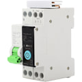 Miniatyrbillede 1 af 4: 1P+N Smart WiFi Afbryder med 6KA Målekapacitet Fjernbetjening Afbryder 16A AC230V