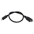 Miniatyrbillede 1 af 5: Harddisk-kabel, USB 3.1 Type-C han til USB 3.0 -B han datakabel til tablet