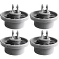 Set med 4 tillbehörshjul till Bosch Siemens Neff 165314 diskmaskin