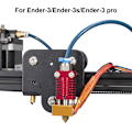 Miniatyrbilde 5 av 5: MK8 3D-skriver Hotend Kit Ekstruder, 0,4 mm dyse sett, 24V 40W Ekstruderhode for 3D-skriver 3
