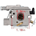 Miniatyrbillede 3 af 5: Karburator til Echo Echo cs-3000 cs-3400 Motorsav Walbro WT589 WT-589
