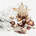 Miniatyrbild 3 av 5: 8 cm julgranskulor, 16 st färgglada krosssäkra glitterkulor set julgransprydnader semesterfest bolldekoration