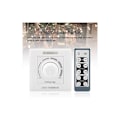 Miniatyrbilde 2 av 4: Dimmer for LED-lys, justerbar LED-lys dimmer lysstyrke dimmer + infrarød fjernkontroll, LED-dimmer med forsinket avstengningsfunksjon (220V)