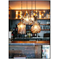 Miniatyrbilde 3 av 5: Justerbar Kabel Dekanter Glassflaske Hengelampe Skåret Glass Hengelampe Armaturer A