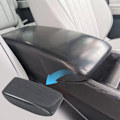 Miniatyrbild 2 av 5: Bilfiber Center Console Armrest Cover Trim för ID.4X ID4X 2022