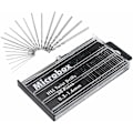 Miniatyrbillede 1 af 5: 20 stk. HSS Mini Twist Drill Bits Kit, Precision Mini Drill Bit Set, 0,3 mm-1,6 mm HSS Twist Drill Bits, Twist Drill Bits med æske til træmodelfremstilling