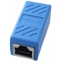 Pikkukuva 1 / 5: RJ45 - Suojattu kytkentä Cat7 / Cat6 / Cat5E / Cat5 Ethernet-kaapelin jatkoliittimelle - sininen - 2 kpl