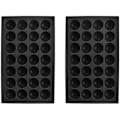 Miniatyrbillede 1 af 5: 2X 28 Huller 4cm Takoyaki Non-Stick Grillpande