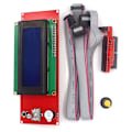 Miniatyrbillede 1 af 5: Ramps 1.4 2004 LCD Smart Display Controller med Adapter Passer til 3D Printer RepRap Adapter