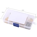 Miniatyrbild 3 av 5: 270 st M2 X Hex mässingsdistans med metallskruvsortiment med plastbox