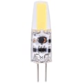 Miniatyrbillede 5 af 5: Pakke med 10 AC/DC12-24V G4 COB Ikke-Dæmpbare Silikon LED Pærer (Varmt Hvidt)