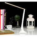 Miniatyrbillede 2 af 5: Skrivebordslampe, LED-skrivebordslampe 3W LCD-display, USB-opladningsport, 3 lystilstande, berøringsstyring, indbygget ur, kalender guld