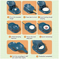 Miniatyrbillede 2 af 5: Dumpling Maskine, Dumpling Formningsmaskine, Til at Presse Dumpling Form, Dumpling Fremstillingsværktøj, Grøn