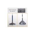 Miniatyrbild 5 av 5: 360° Justerbar Rotations Triangel, Teleskopisk Rengöringsmopp med Automatisk Vattenskrapa Funktion 2 Mikrofiber Rengöringsdukar Utökningsbar Mopp (Blå
