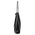 Miniatyrbillede 2 af 4: Skuldertaske dame kæde luksus håndtaske kæde blød taske crossbody taske dame håndtaske sort