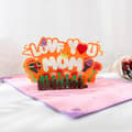 Miniatyrbilde 3 av 5: Morsdagskort, 3D-gratulasjonskort, til mor, til bestemor, til datter, til kone, til søster, gave til mor