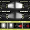 Miniatyrbillede 2 af 4: LED lommelygte, genopladelig lommelygte, campinglys