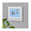 Miniatyrbillede 3 af 5: Termostat med baggrundsbelyst LCD-skærm Vægre gulvvarme temperaturregulator - hvidt lys