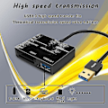 Pikkukuva 3 / 5: Xox-usb 3.0 XQD/SD-kortinlukija-keskittimen sovitin Superspeed Flash-muistikortin lukemiseen/kirjoittamiseen Sony G-sarjan laitteille