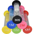 Miniatyrbillede 2 af 4: Timeglas 6 stk., 30 sekunder, 1 minut, 2 minutter, 3 minutter, 5 minutter, 10 minutter