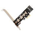 Pikkukuva 3 / 5: M2 SSD NVMe - PCIe X1 -sovitin kortti PCIe X1 - M2 laajennuskortti kiintolevy sovitin M-liitäntä