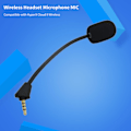 Miniatyrbilde 2 av 3: Headset Mikrofon Jevn Kommunikasjon Erstatning ABS Støyreduserende Gaming Mikrofon for Kingston HyperX CLOUD II Trådløs