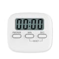 Kökstimer med Stor LCD-Display Digital Kökstimer Matlagning Magnetisk Stoppur Timer med Högljudd Väckarklocka Timer (Vit)
