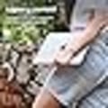 Miniatyrbild 4 av 5: Kompatibel med MacBook Air 13,6-tum M2 A2681 M3 A3113 20222024 med Touch ID, plastskal, transparent glas